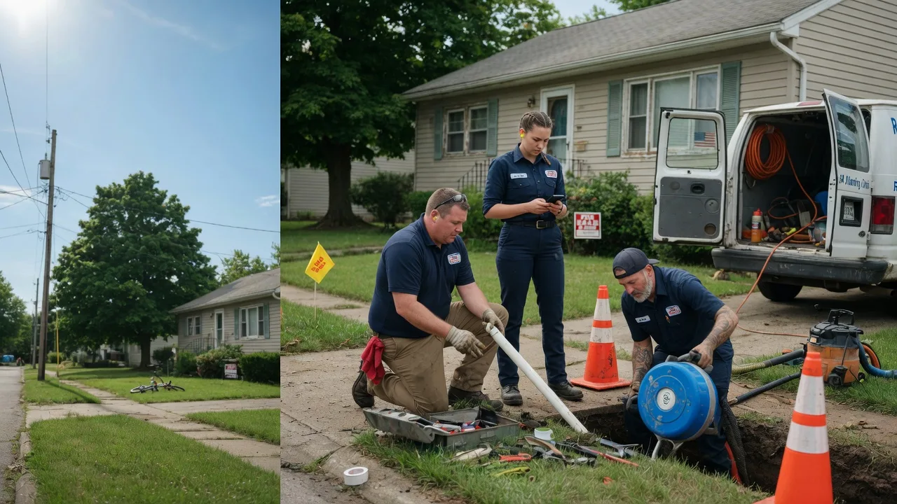 Sewer Line Repair in Electric City, WA near me
